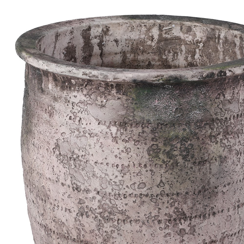 Tall Distressed Planter Pot 39cmB