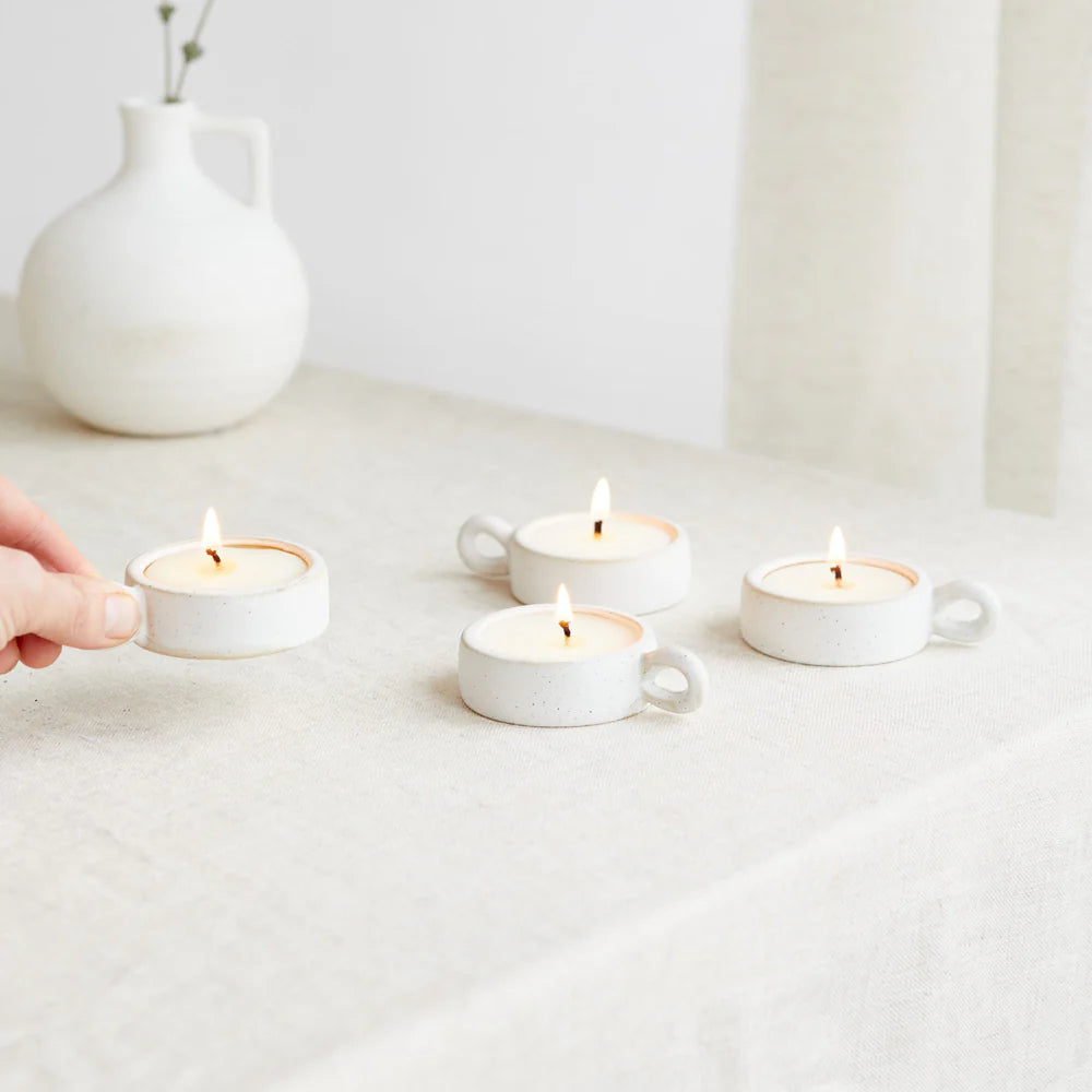 Tea Lights - Box of Four - Lemon & Lavender