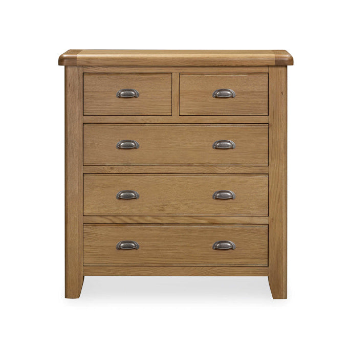 Tewkesbury Five Drawer Chest of Drawers 105cm Wide