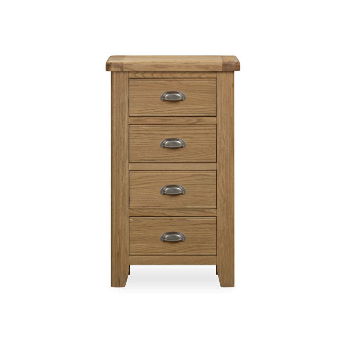 Tewkesbury Four Drawer Tall Chest of Drawers 60cm Wide