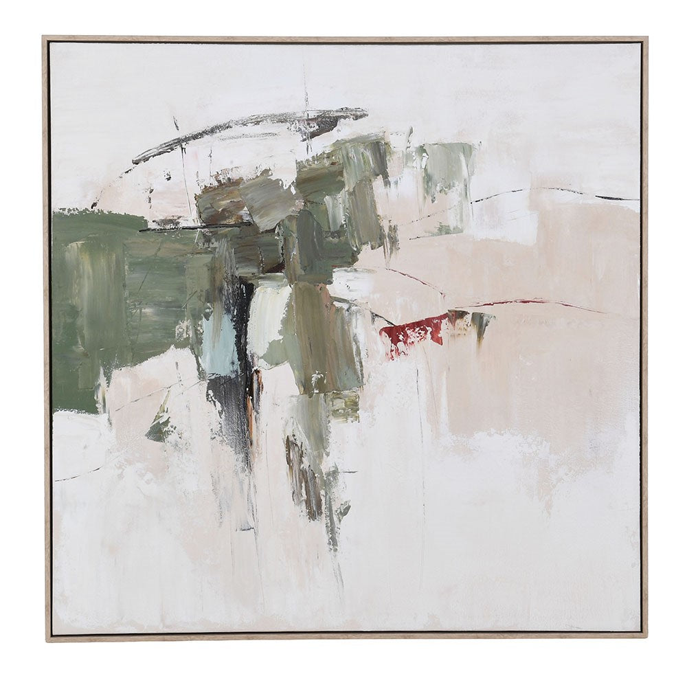 The Forager Square Framed Canvas 100cm | Annie Mo's