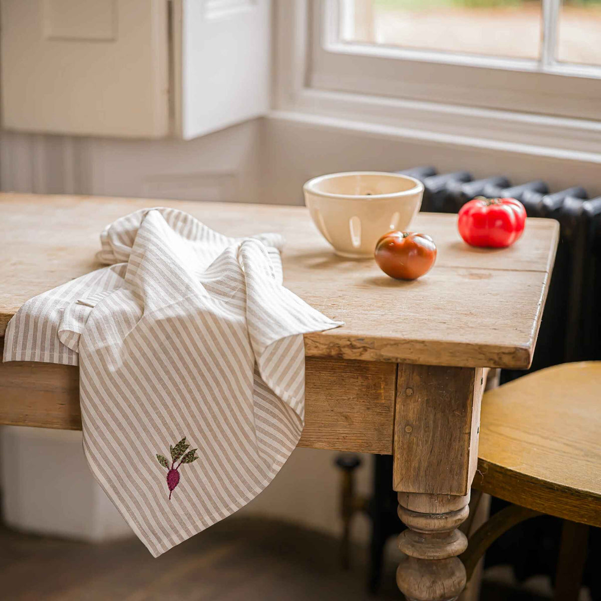 The Kitchen Garden Beetroot Tea Towel
