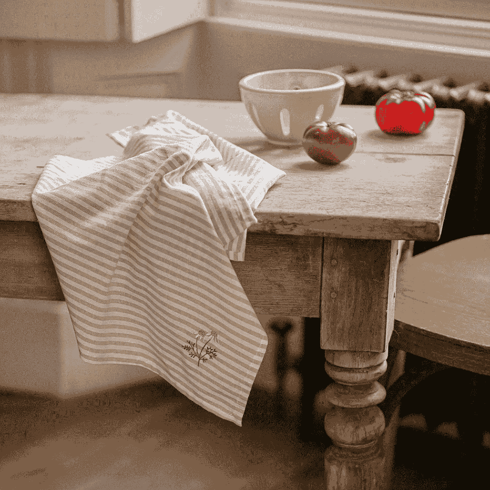 The Kitchen Garden Chamomile Tea Towel