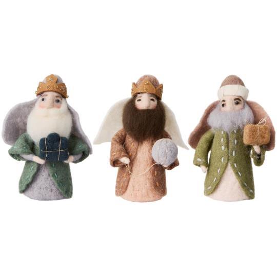 The Three Wise Men in Felt 37cm