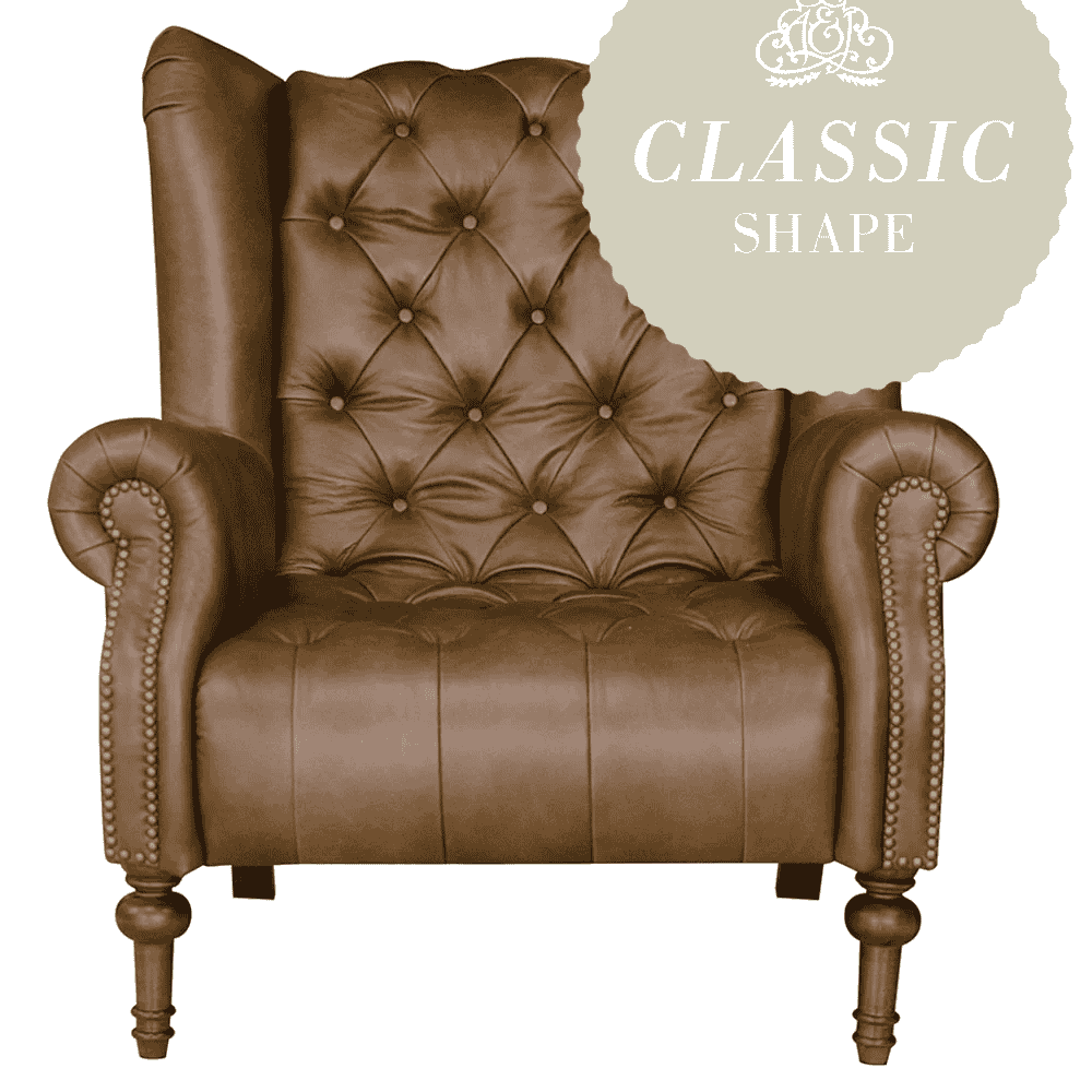 Theo Armchair | Leathers-B