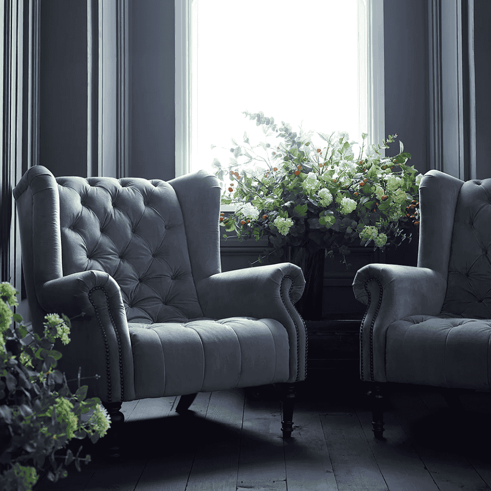 Theo Armchair | Plain Fabrics-C