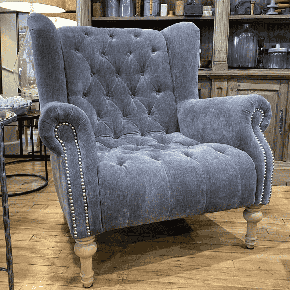 Theo Armchair | Plain Fabrics-B