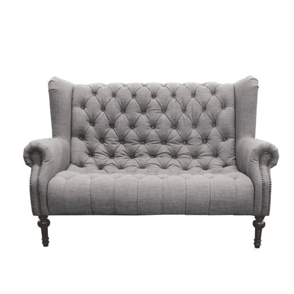 Theo Two Seat Sofa | Plain Fabrics-B