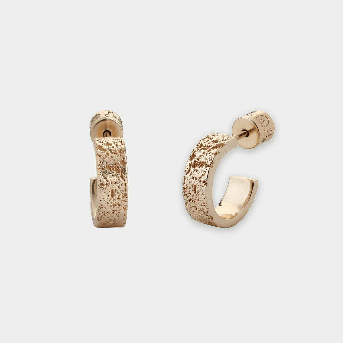 Time Earrings Gold