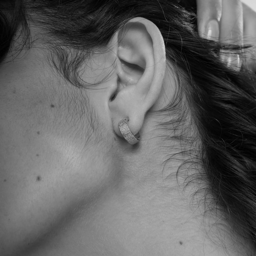 Time Earrings Silver 3