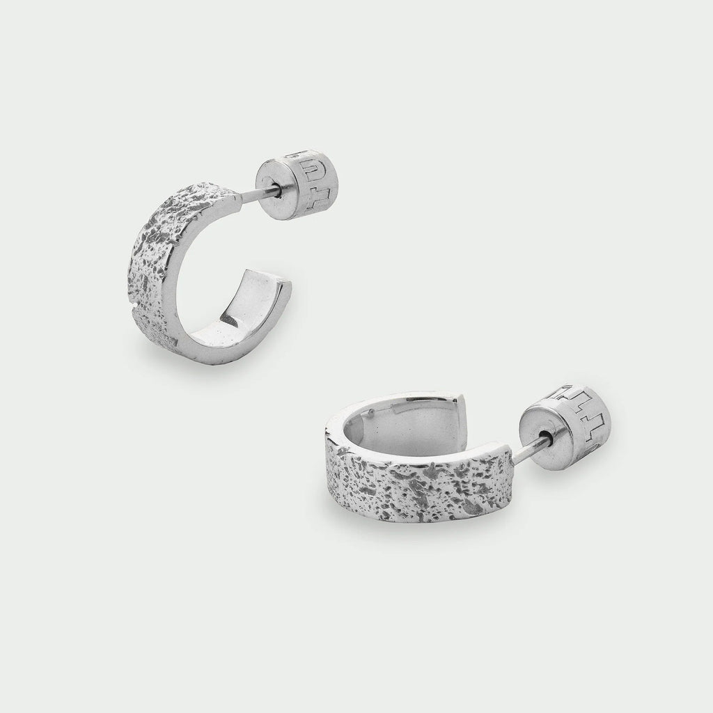 Time Earrings Silver 4