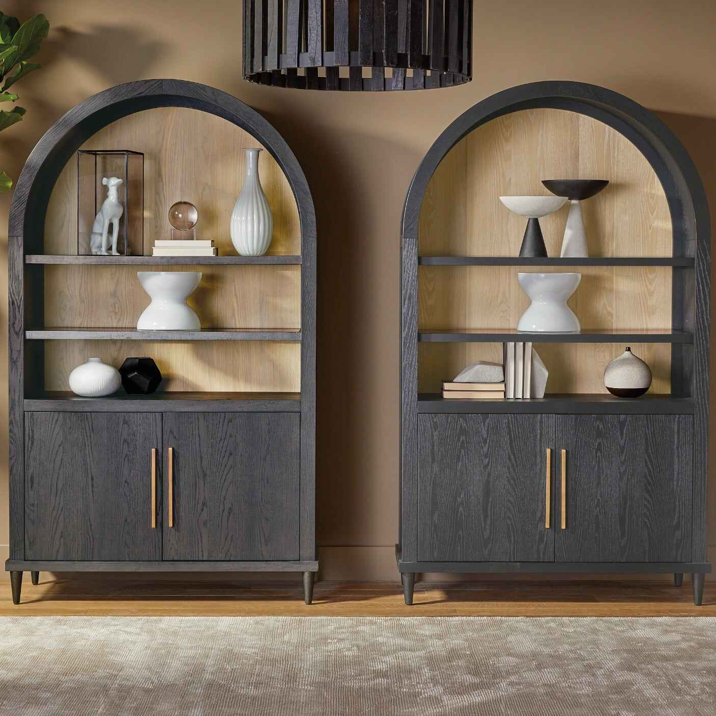 Timeless Curved Display Cabinet B