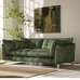Tobias Three Seat Sofa | Plain Fabrics | Annie Mo's