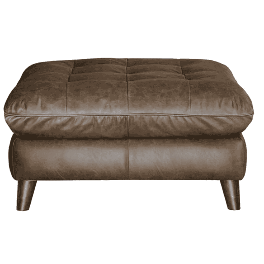 Tobias Footstool | Leathers | Annie Mo's