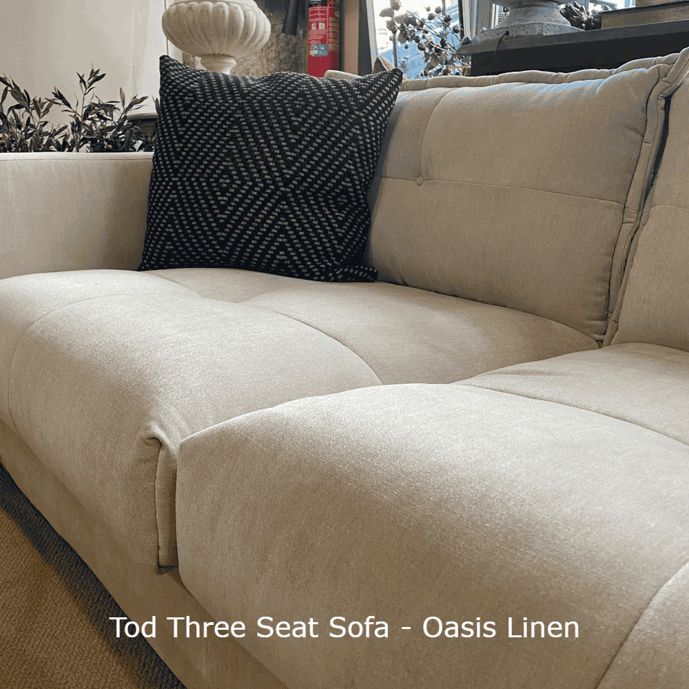 Tod Three Seat Sofa | Fabrics-D