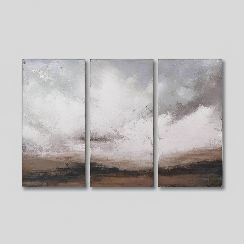 Tryptic Day Dawn Pictures 120cm | Annie Mo's