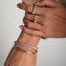 Sunlit Bangle Silver
