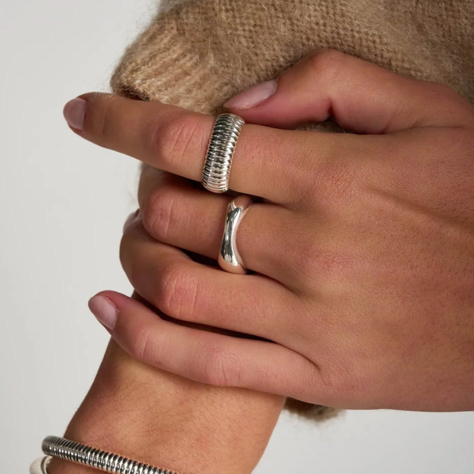 Sunlit Ring Silver | Annie Mo's