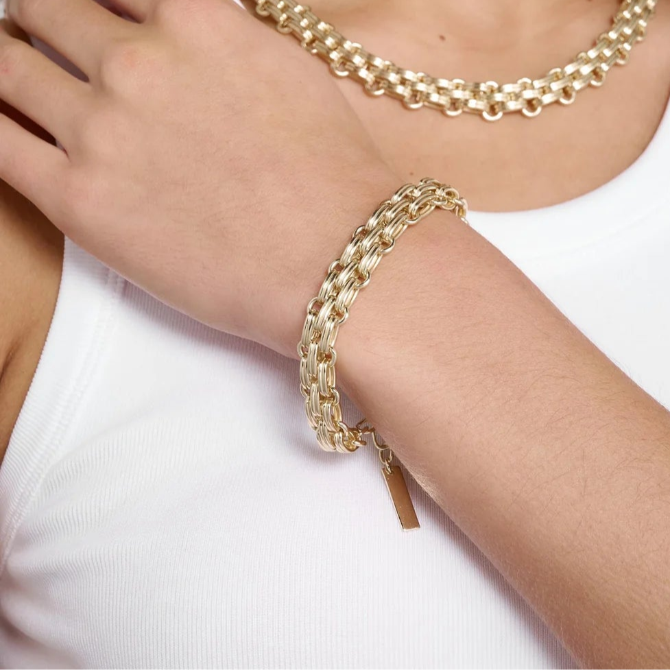 Sky Bracelet Gold | Annie Mo's