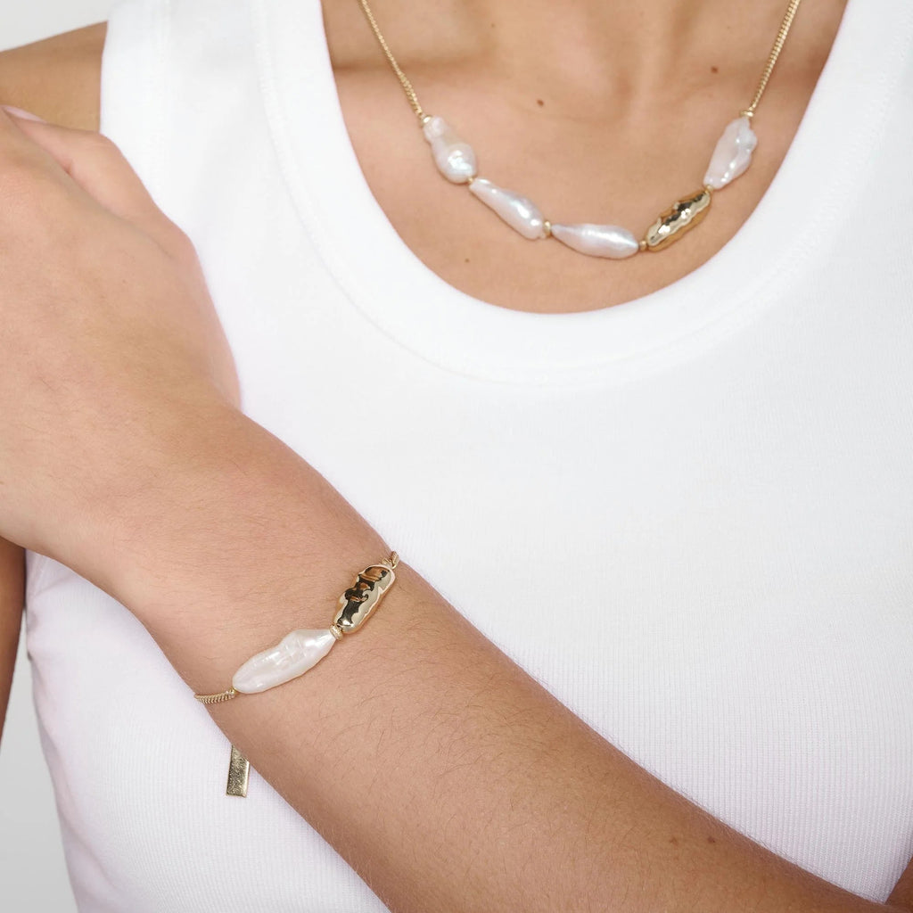 Lustre Bracelet Gold | Annie Mo's