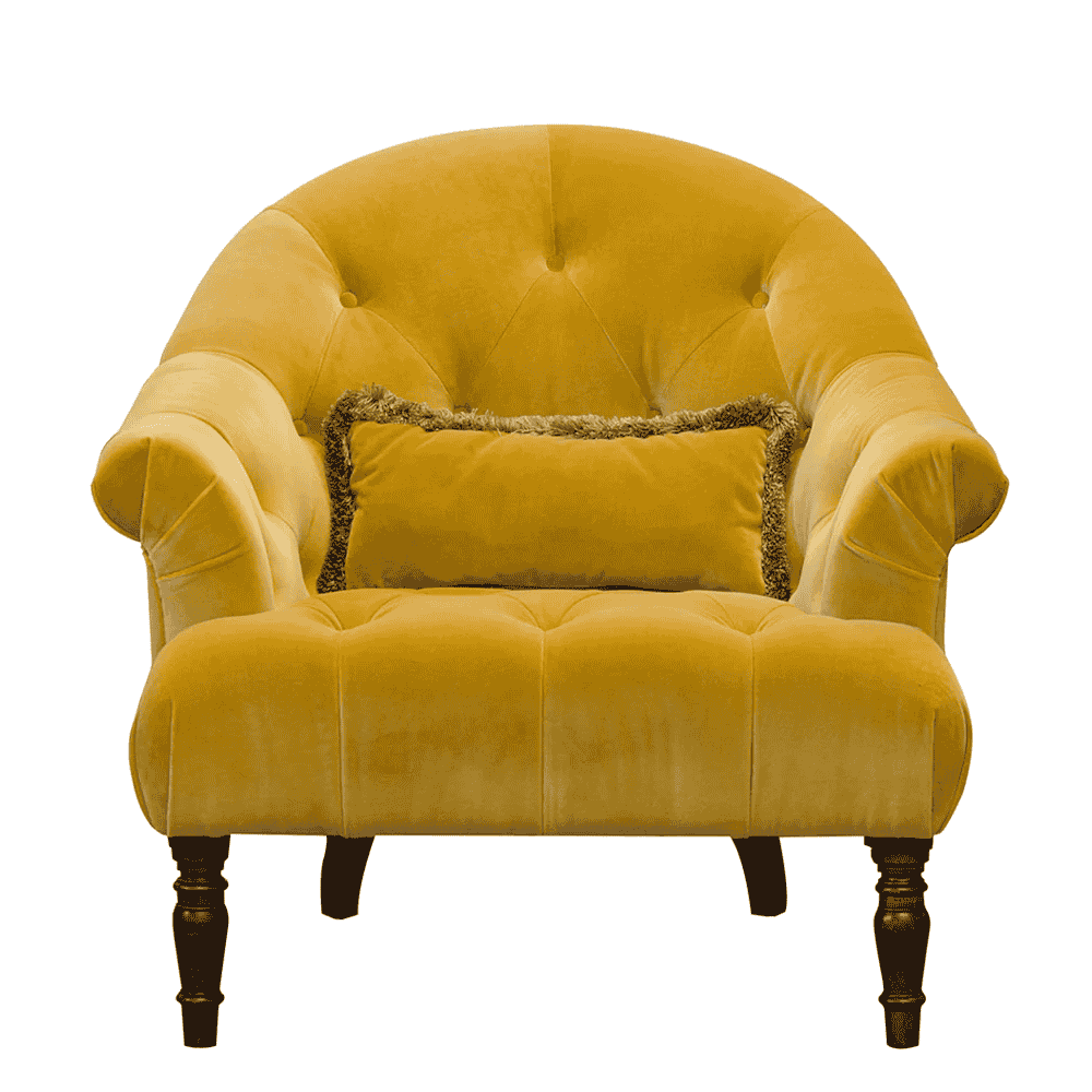 Imogen Armchair | Plain Fabrics | Annie Mo's