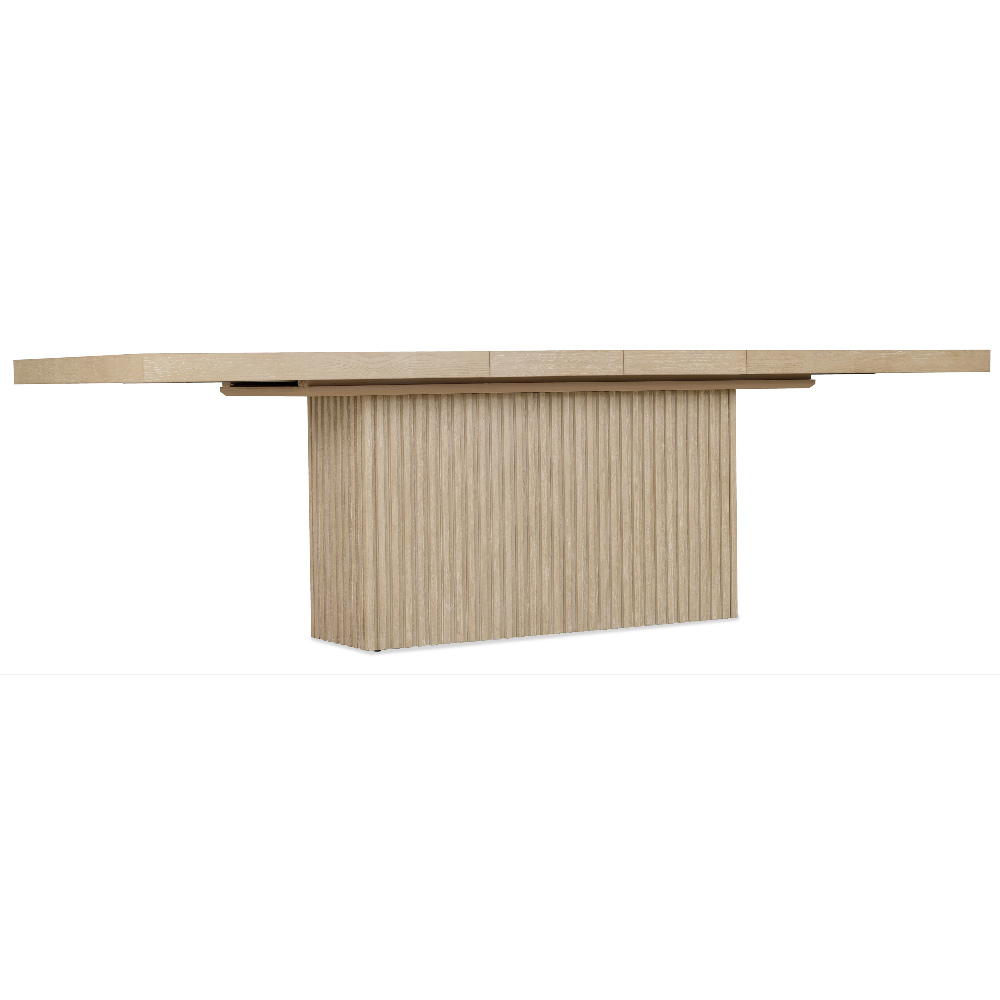 Nordic Tranquillity Rectangle Dining Table with Tambour Base