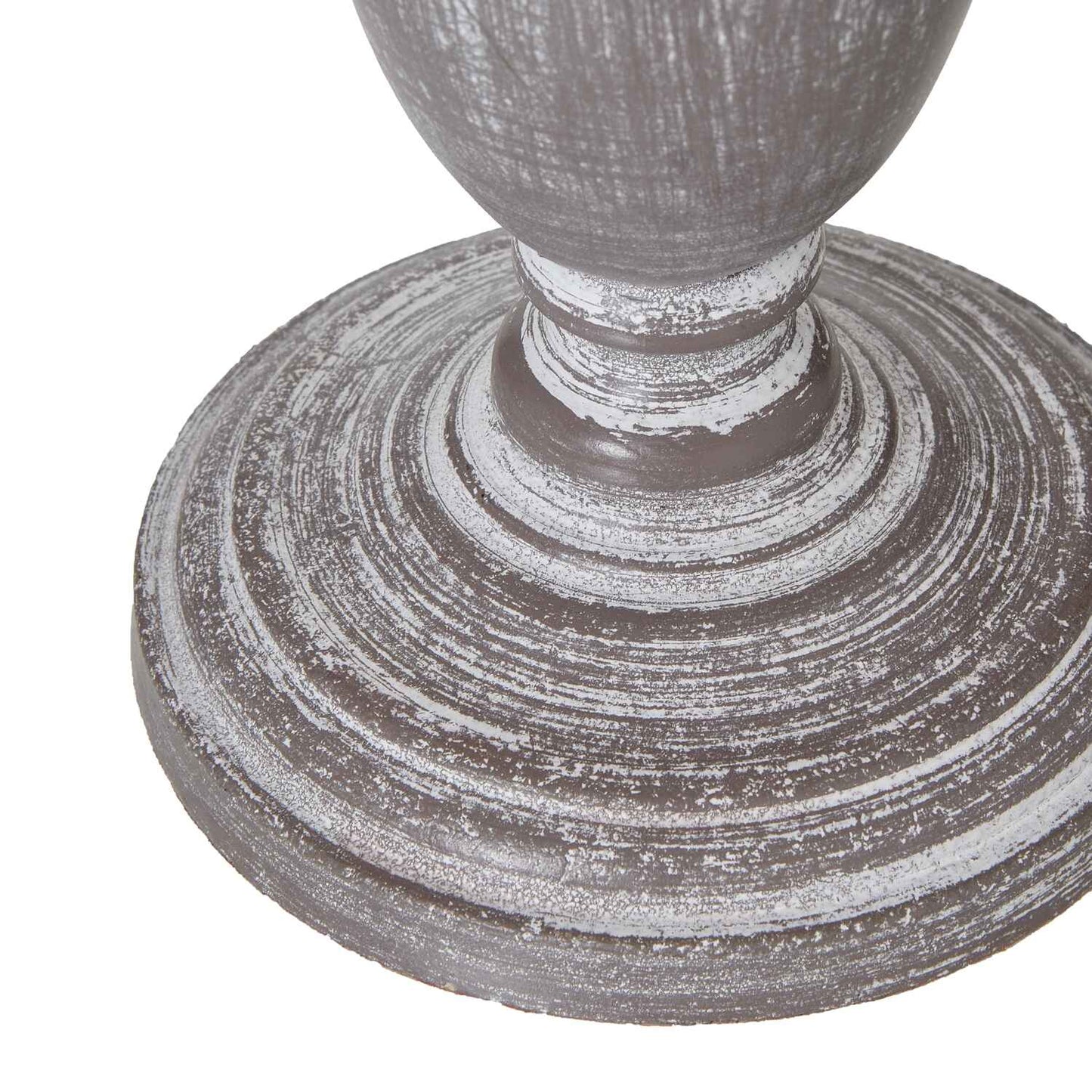 Urn Table Lamp With Linen Shade 26cm