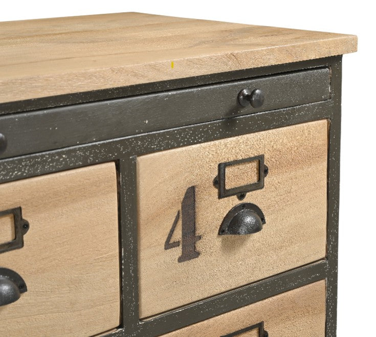 Vintage Style Six Drawer Chest | Annie Mo's