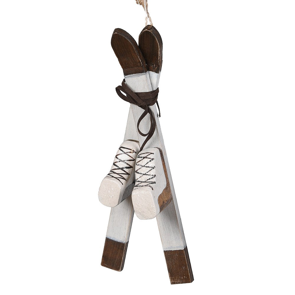 Vintaged Hanging Skis 23cm | Annie Mo's