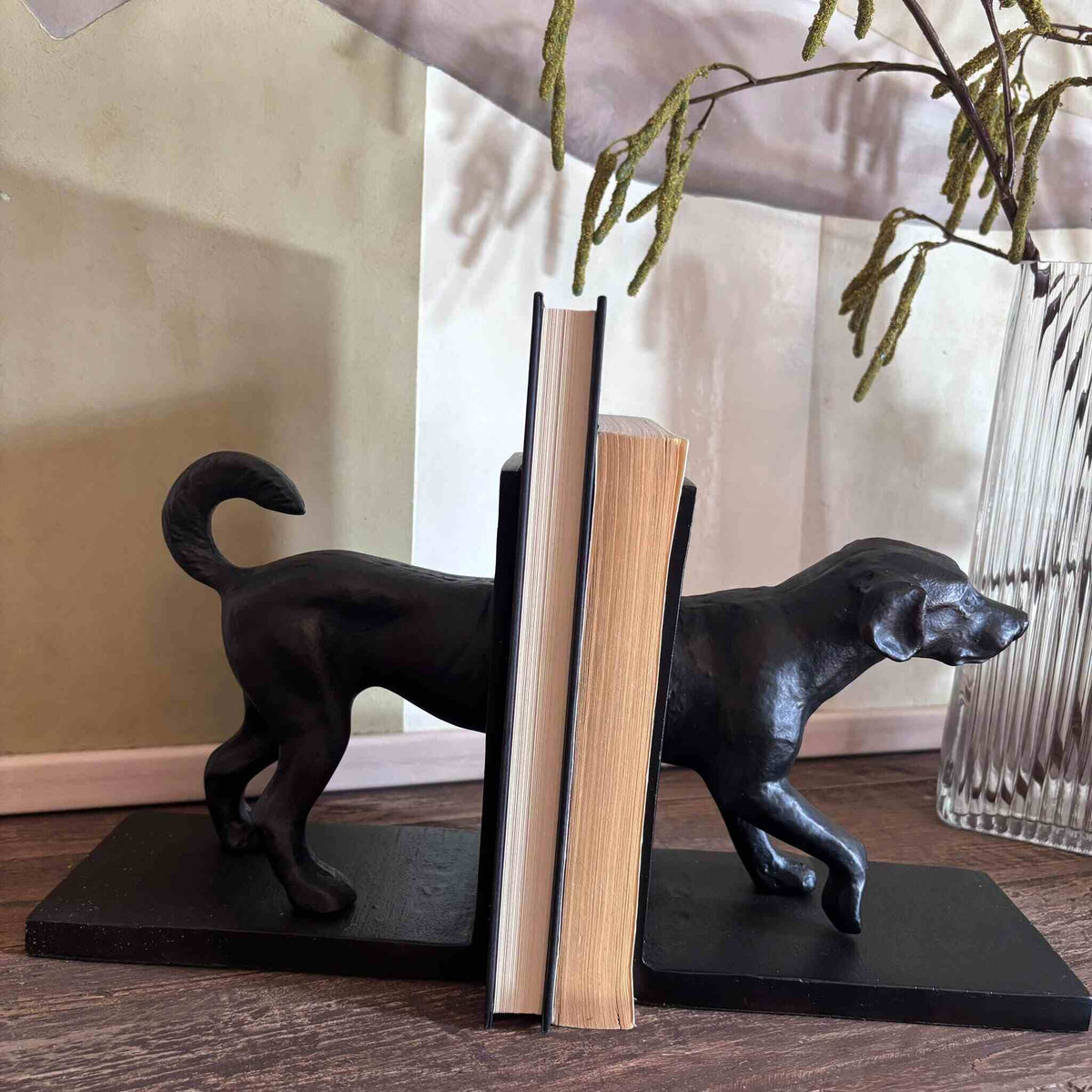 Vintages Hound Book Ends 2