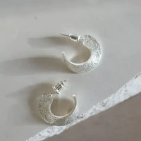 Vivid Earrings Silver | Annie Mo's
