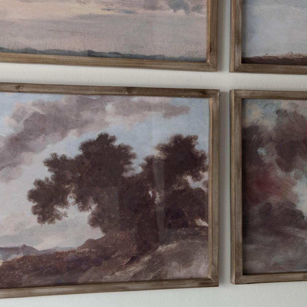 Hambledon Set of Four Landscape Framed Prints 70cm