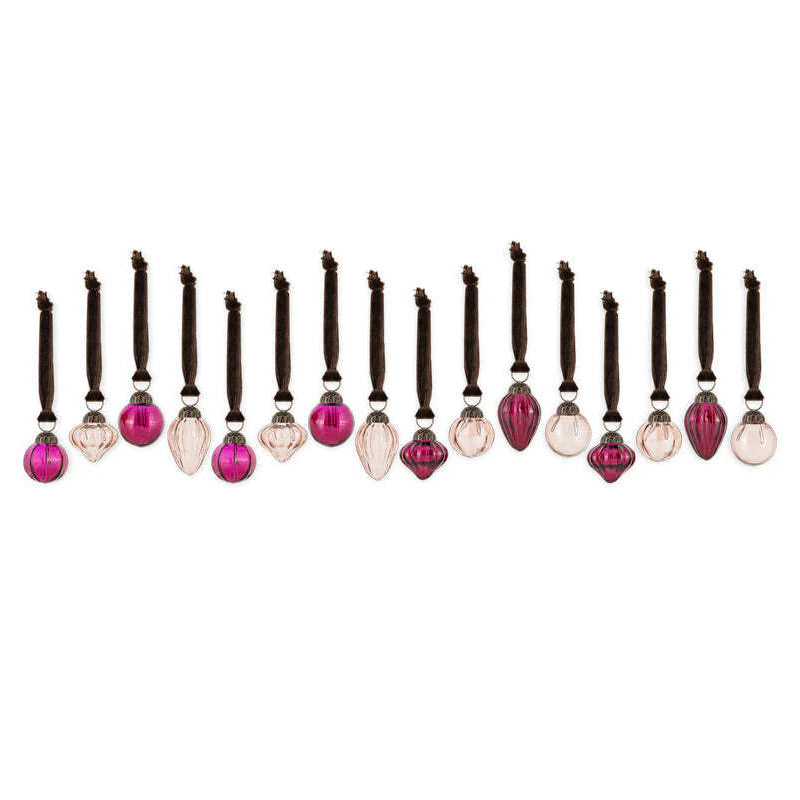 Adisa Bauble Jar - Ruby and Copper (Set of 16) | Annie Mo's C