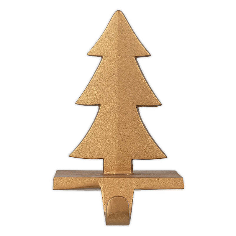 Kotta Stocking Tree Holder - Antiqued Brass | Annie Mo's B