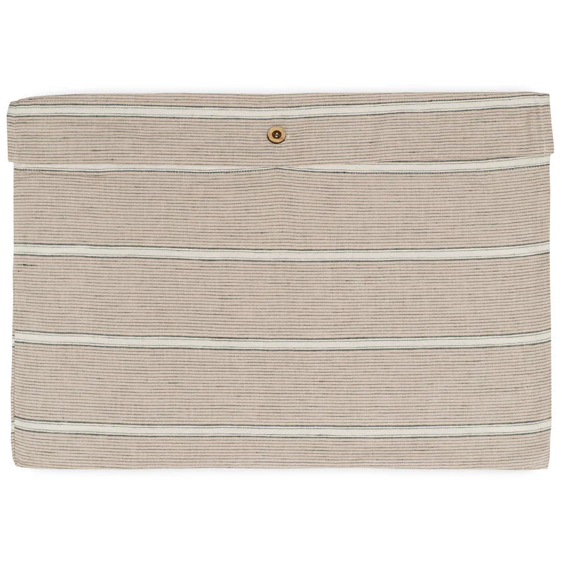 Mora Hemp & Cotton Duvet Cover - Stone Grey - Size Choice