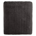 Nidra Velvet and Linen Bed Quilt - Charcoal - Size Choice