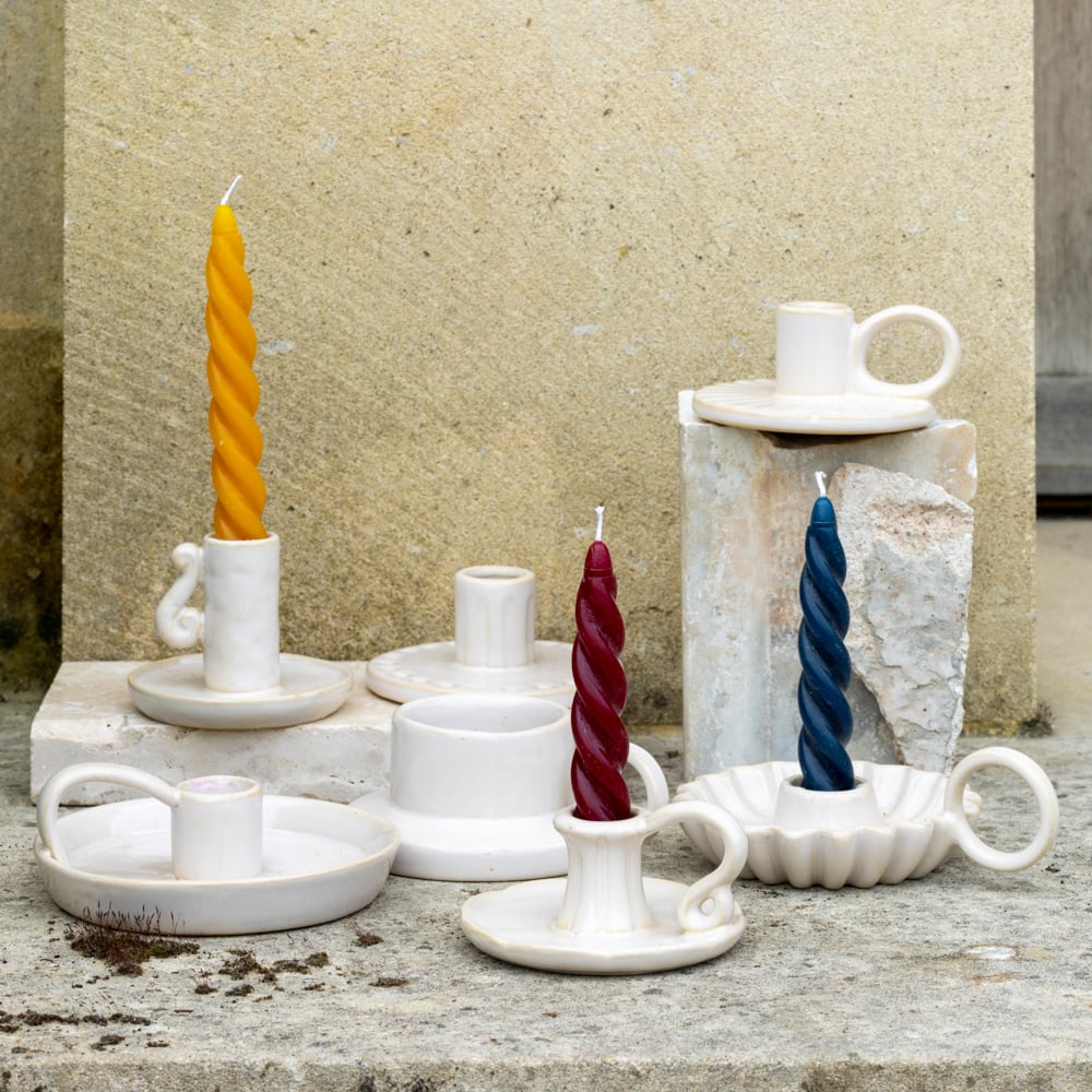 Polperro Ceramic Tea Light Holder