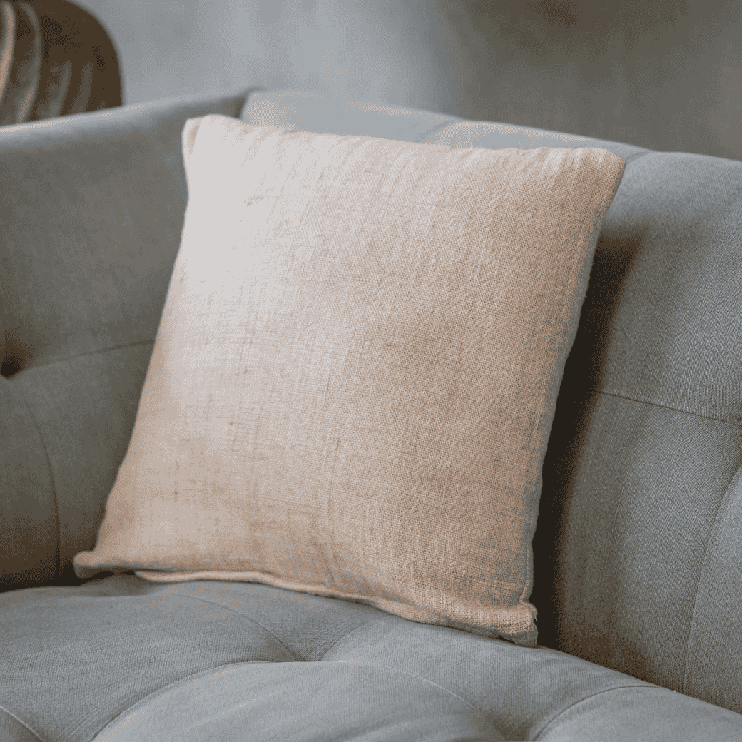 Walden 40cm Natural Linen Cushion | Annie Mo's