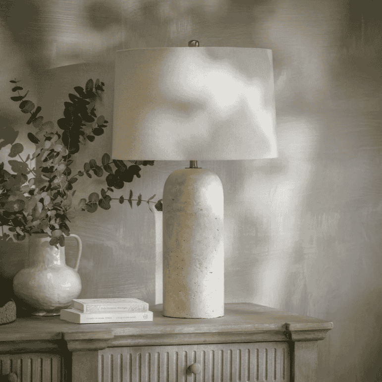 Waldron Curved Table Lamp 72cm | Annie Mo's