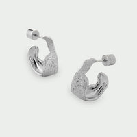 Wave Earrings Silver | Annie Mo's C