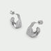 Wave Earrings Silver | Annie Mo's C