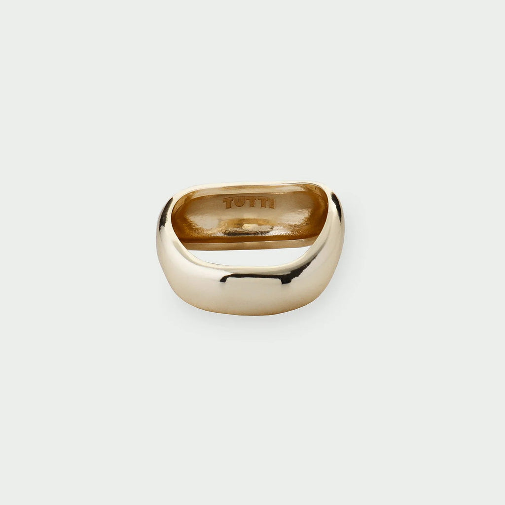 Wave Ring Gold | Annie Mo's D