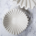 White Melange Wave Bowl 27cm