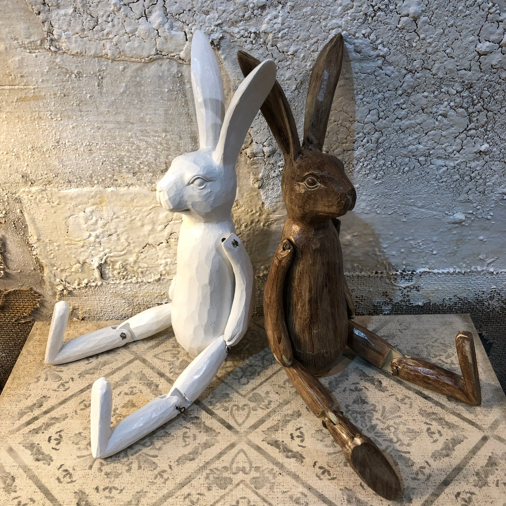 White Jointed Rabbit 31cm F