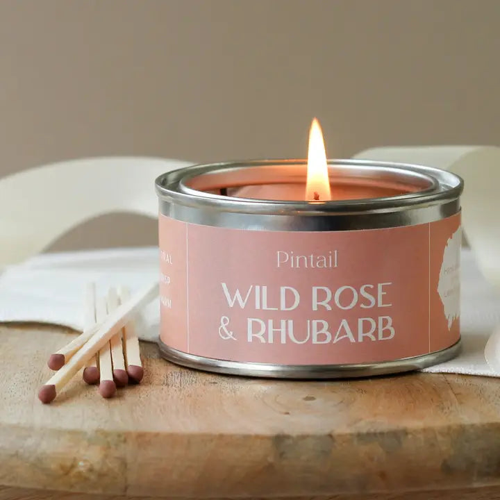 Wild Rose and Rhubarb Paint Pot | Annie Mo's