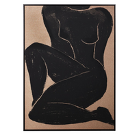 Woman Silhouette Canvas 143cm | Annie Mo's