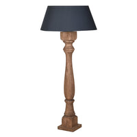 Wooden Column Floor Lamp With Shade | Annie Mo's