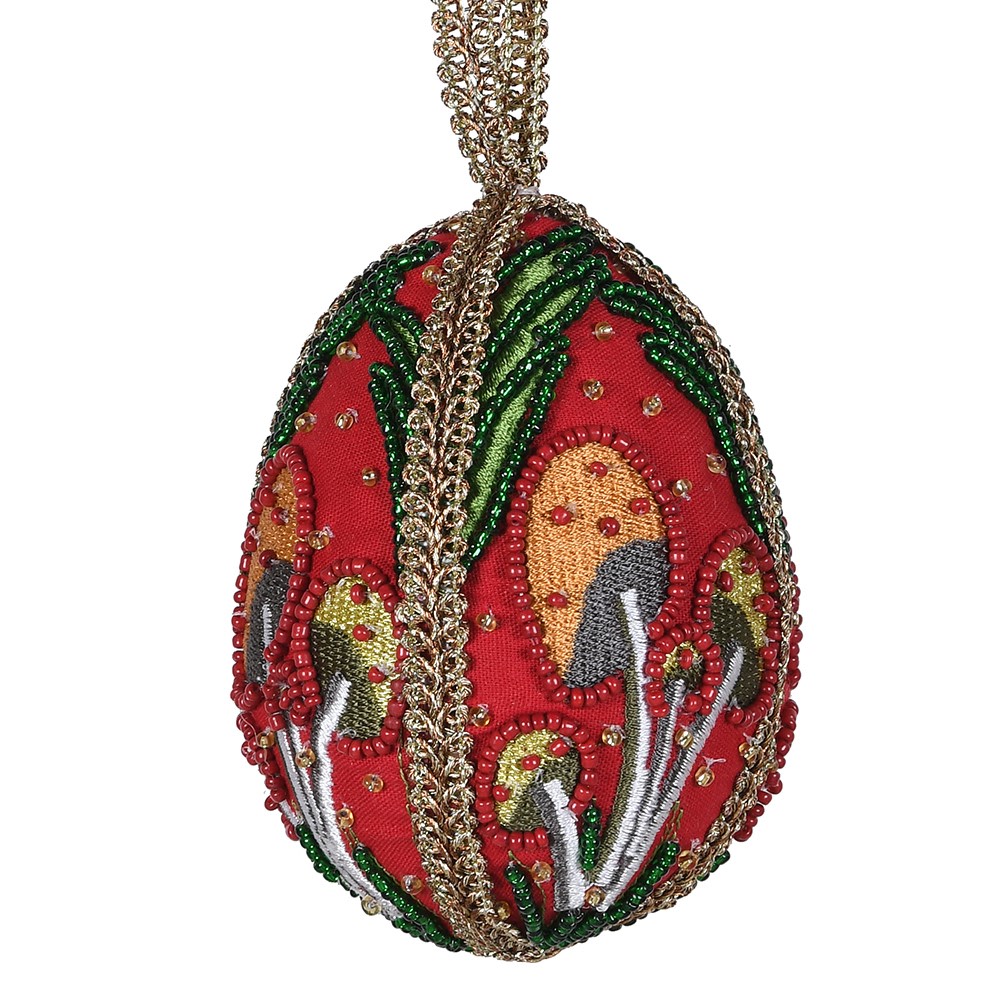 Woodland Egg Bauble 10cm | Annie Mo's