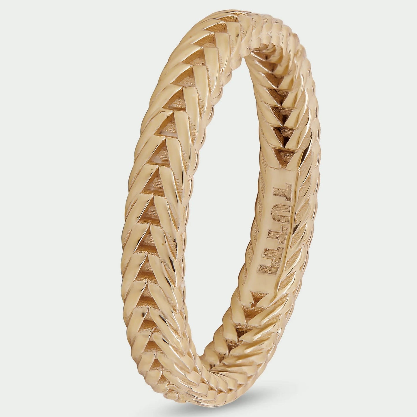 Woven Ring - Gold | Annie Mo's