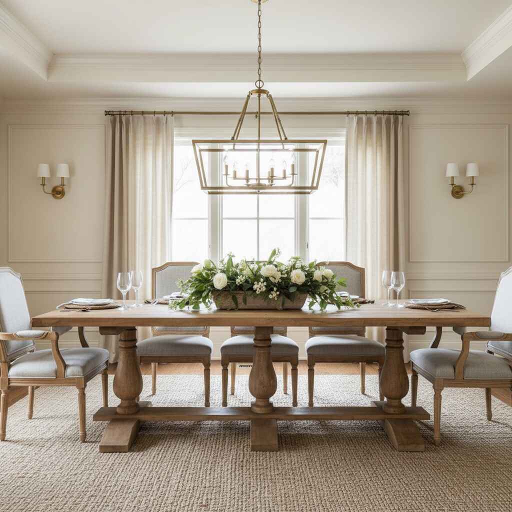 Casa Natural Wood Dining Table - Size Choice | Annie Mo's